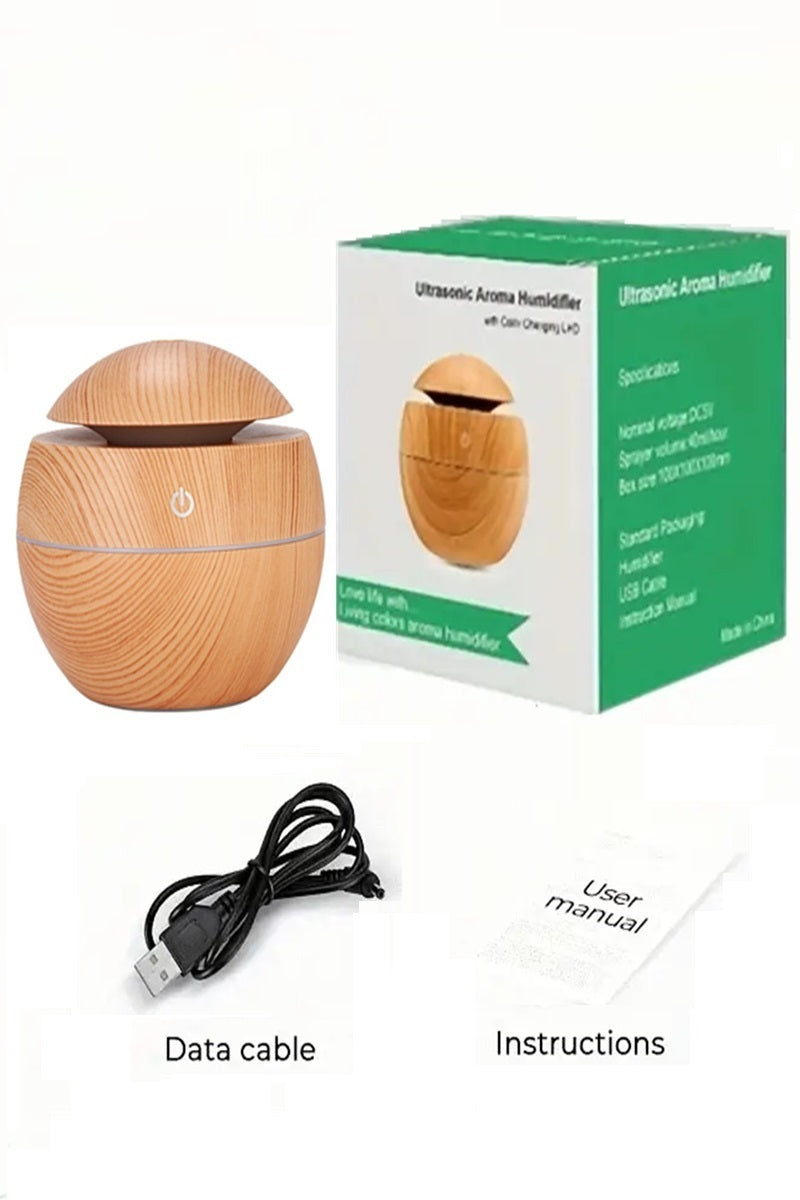 TikTok Mini Ultrasonic Humidifier Aroma Diffuser