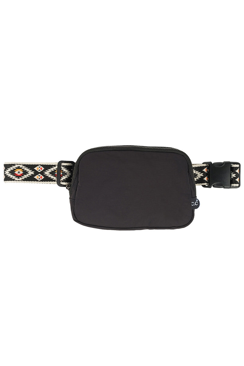 Aztec Pattern Belt Fanny Pack