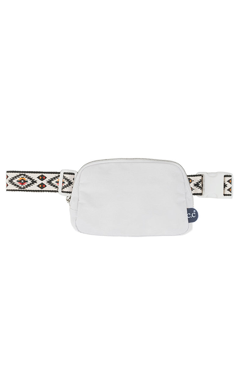 Aztec Pattern Belt Fanny Pack