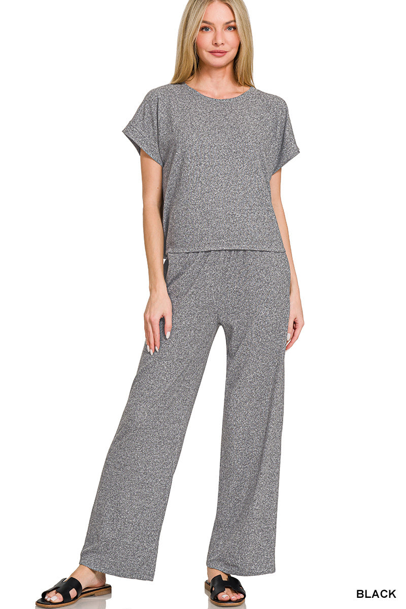 Short Sleeve Tee & Lounge Pants Set