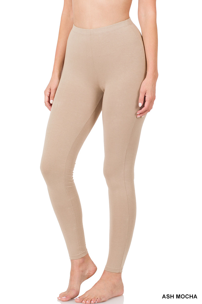 Cotton Full Length Leggings