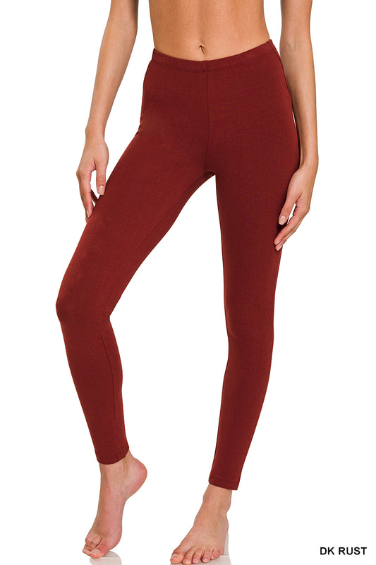 Cotton Full Length Leggings