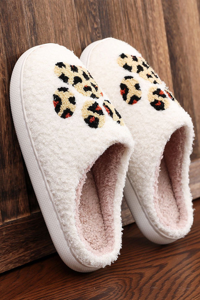 Cute Novelty Soft Plush Cozy Slippers - Paws