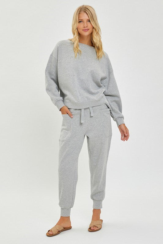 Risen High Rise Side Pocket Relaxed Jogger Pants