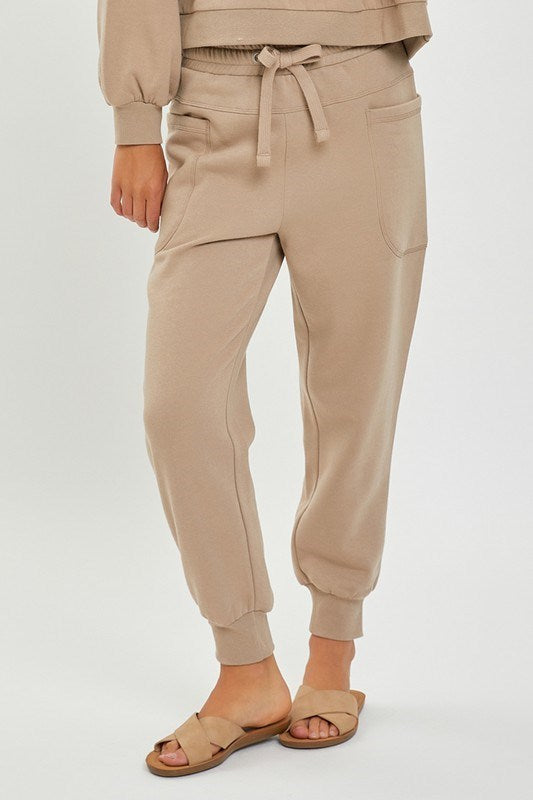 Risen High Rise Side Pocket Relaxed Jogger Pants