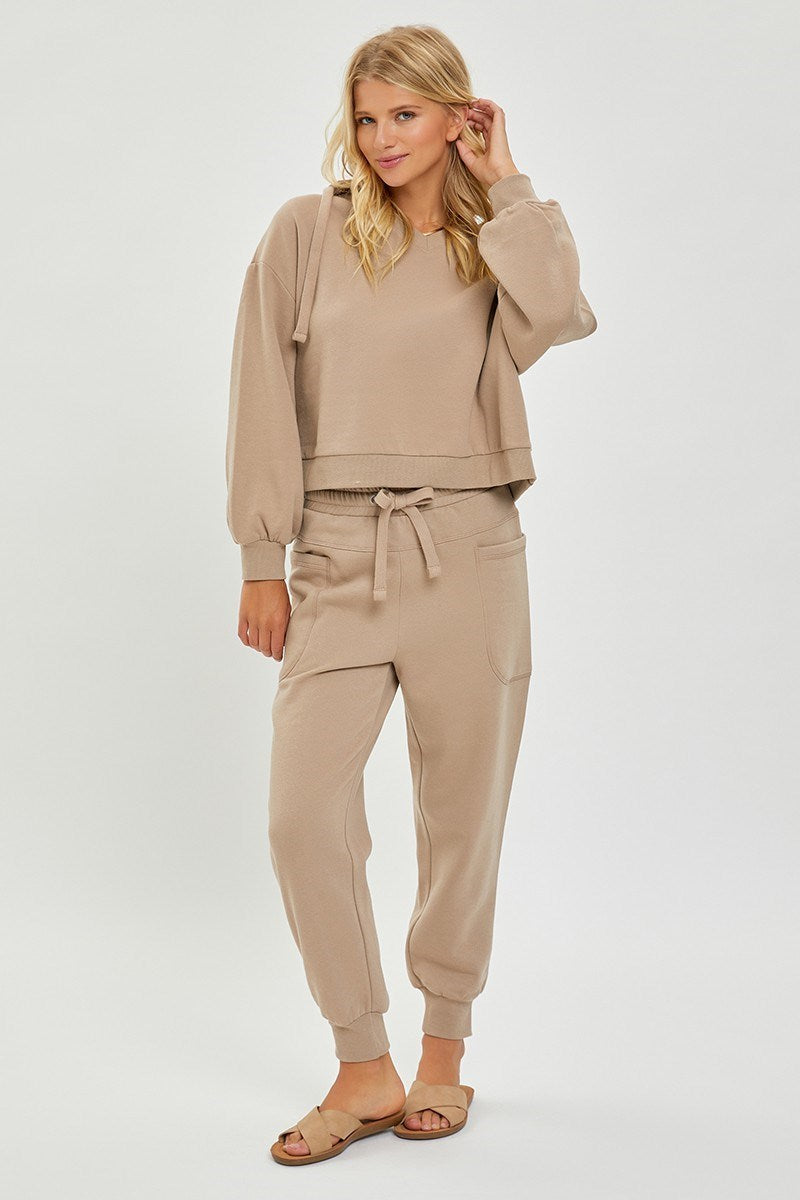 Risen High Rise Side Pocket Relaxed Jogger Pants