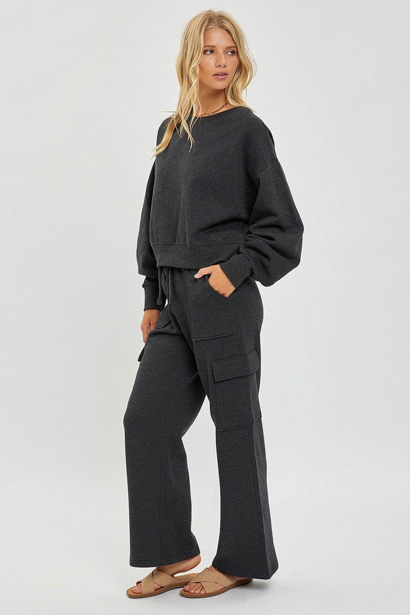 Risen High Rise Side Pocket Relaxed Jogger Pants