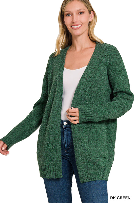 Open Front Sweater Cardigan