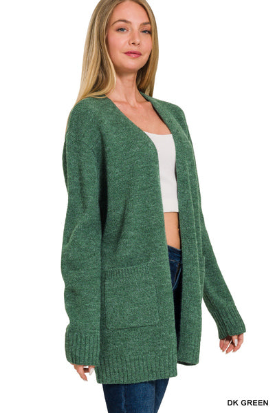 Open Front Sweater Cardigan