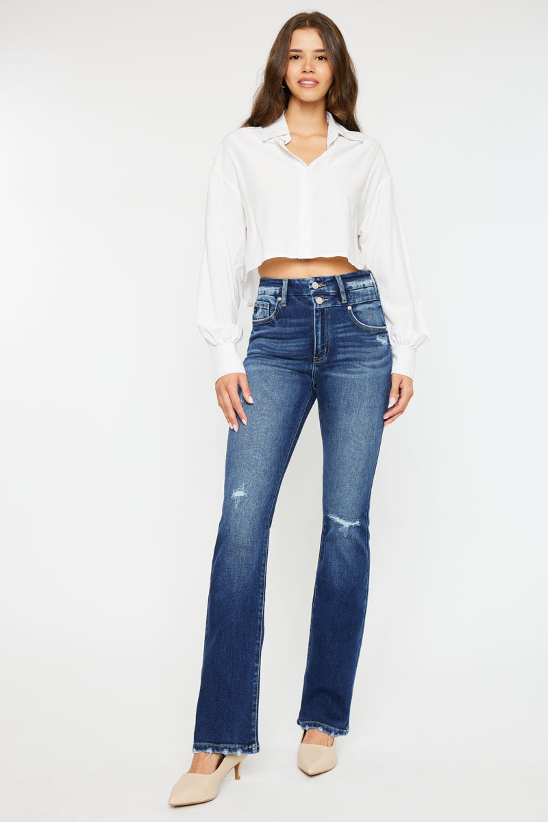 KanCan High Rise Bootcut Jeans